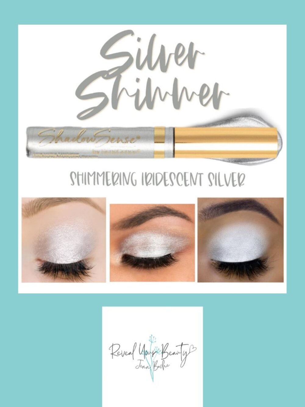 Silver Shimmer ShadowSense Eyeshadow- Discontinued